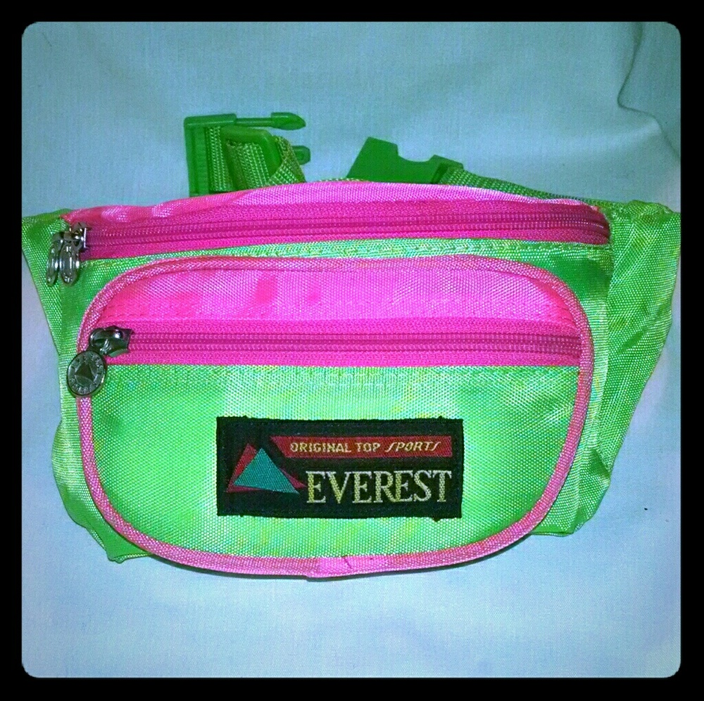 Vintage sports fanny pack bag/purse